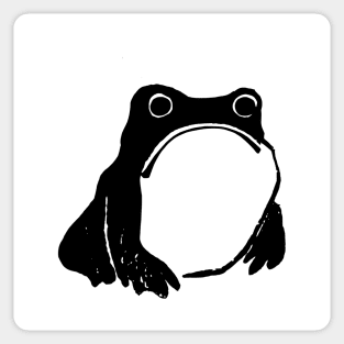 The Japanese Frog Sticker